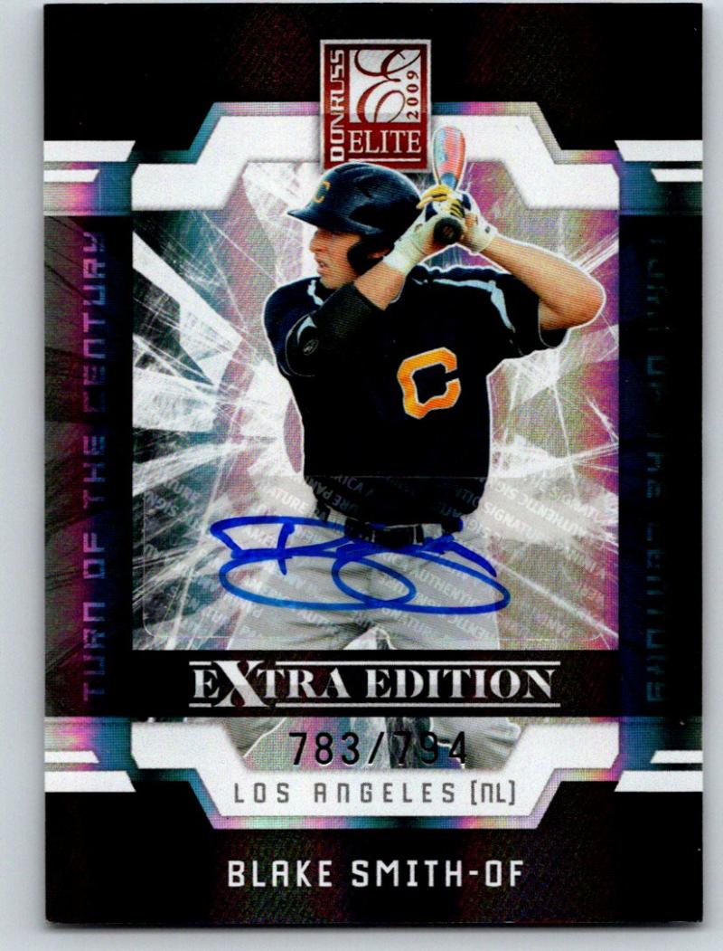 2009 Donruss Elite Extra Edition Signature Auto Blake Smith 783/794 03546 Image 1