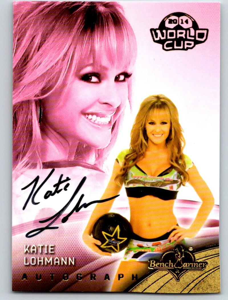 (HCW) 2014 Bench Warmer Soccer World Cup Autographs Katie Lohmann 03584