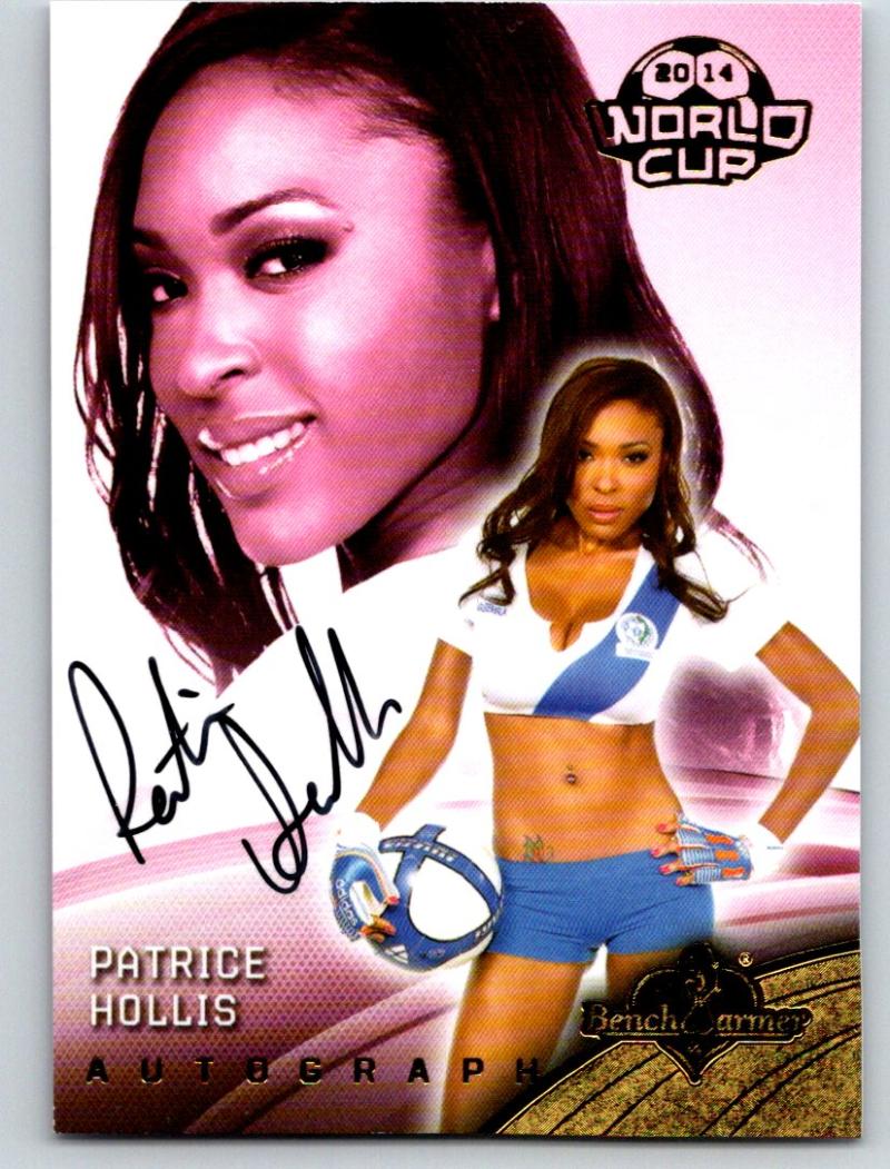 (HCW) 2014 Bench Warmer Soccer World Cup Autographs Patrice Hollis 03585
