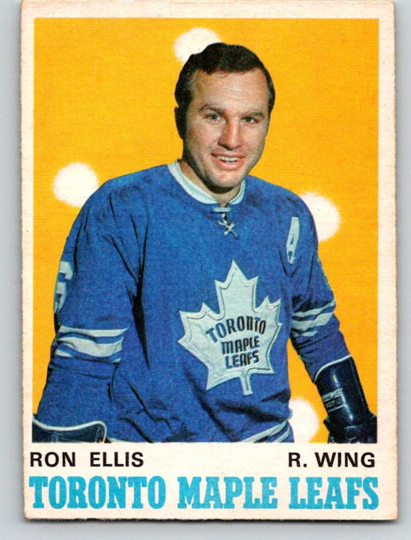 1970-71 O-Pee-Chee #221 Ron Ellis NM+ Hockey NHL Maple Leafs 03667