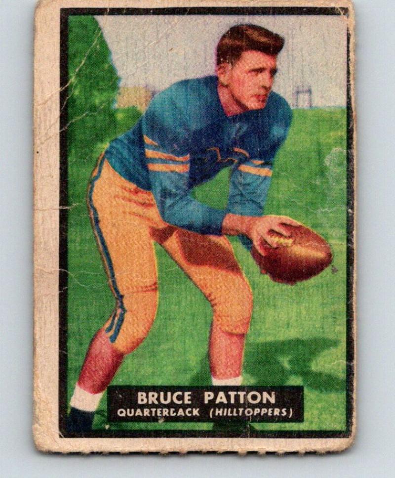 1951 Topps Magic #18 Bruce Patton Football NFL Vintage Card 03761 Image 1
