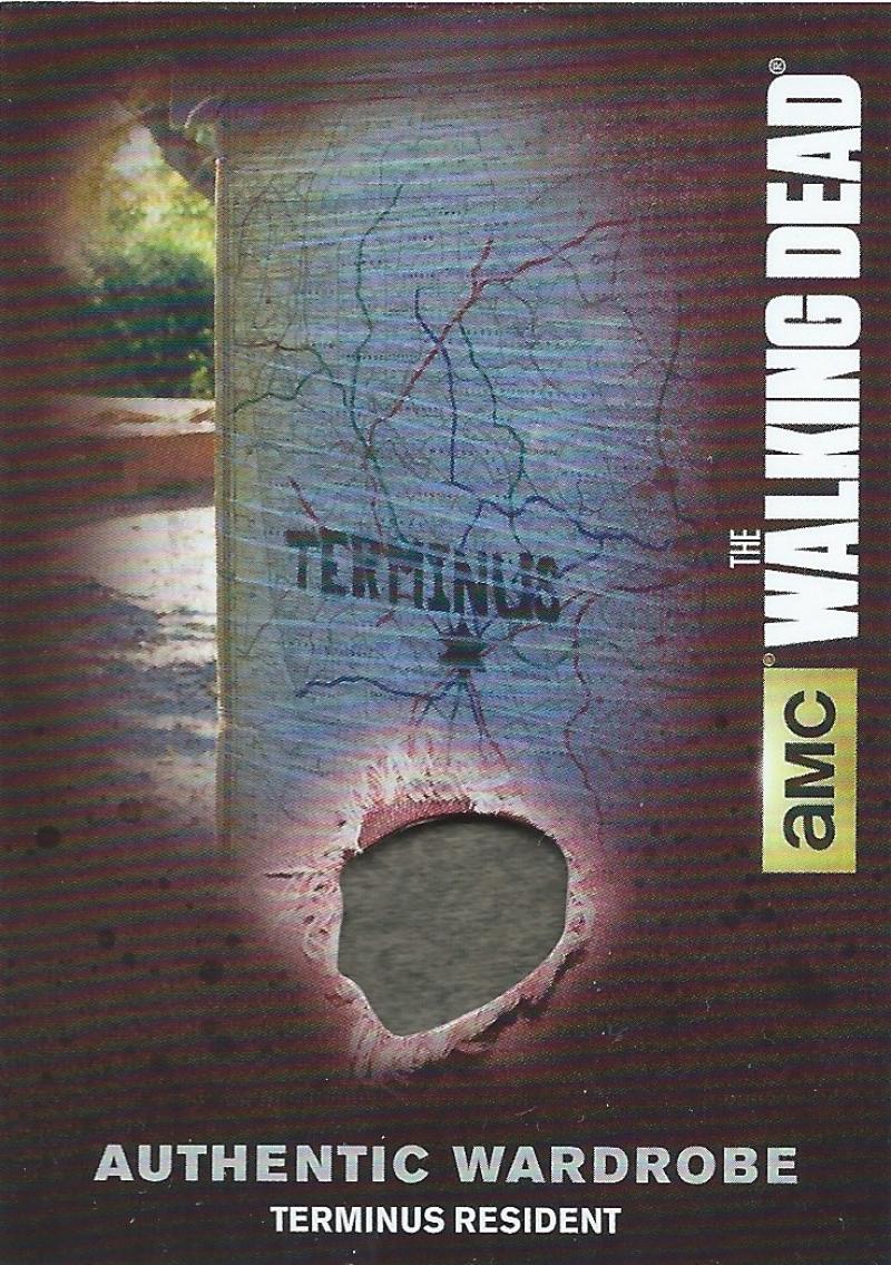 (HCW) 2016 Cryptozoic The Walking Dead Season 4 Terminus Authentic Wardrobe M30 Image 1