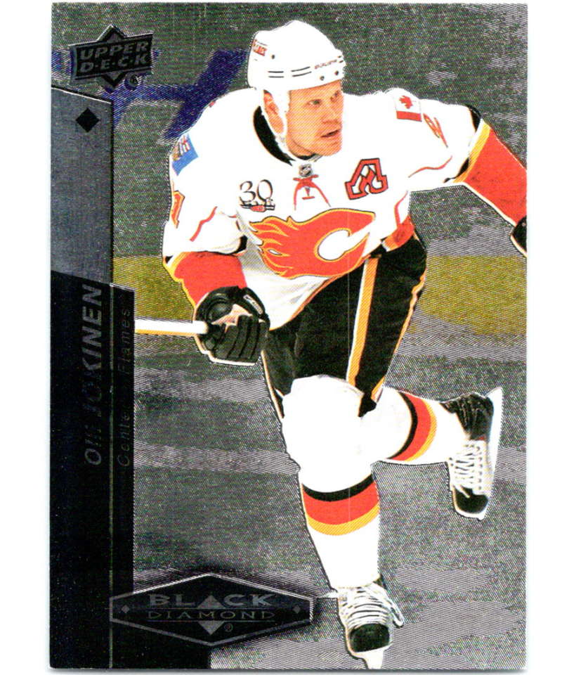 2010-11 Upper Deck Black Diamond #5 Olli Jokinen Flames Hockey Image 1
