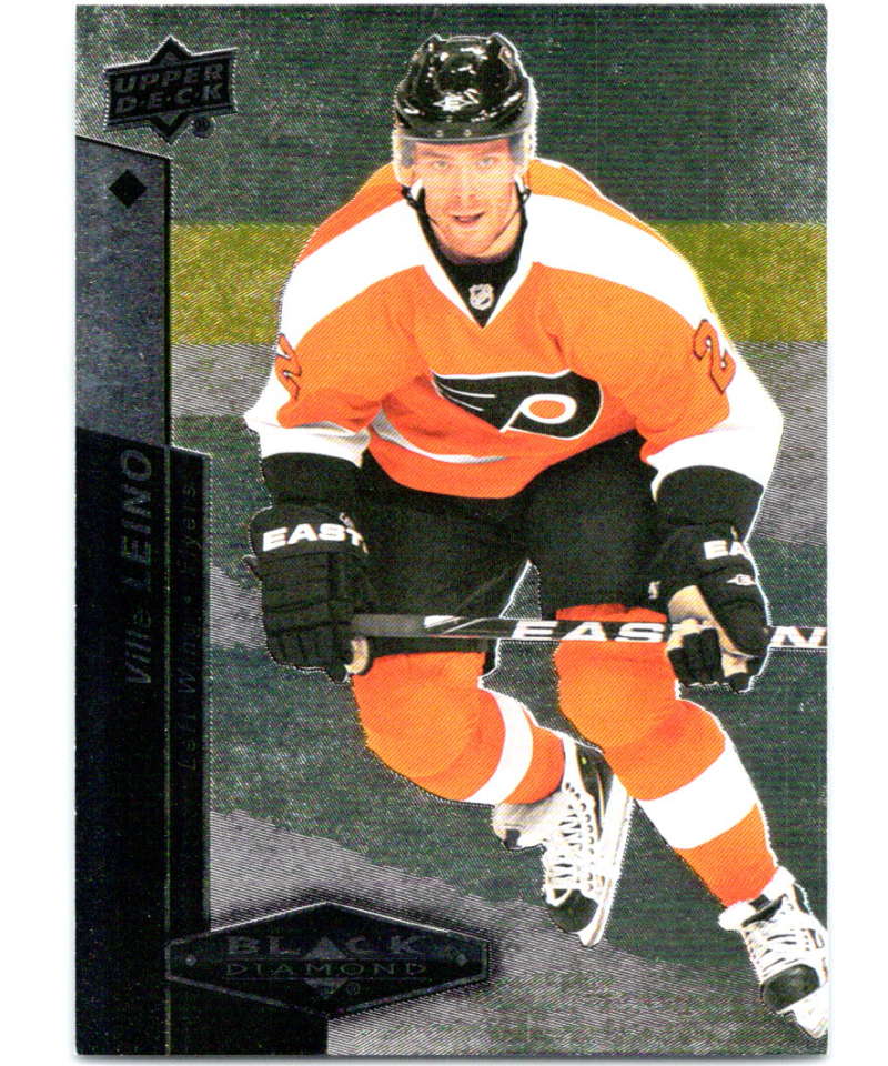 2010-11 Upper Deck Black Diamond #7 Ville Leino Flyers Hockey Image 1