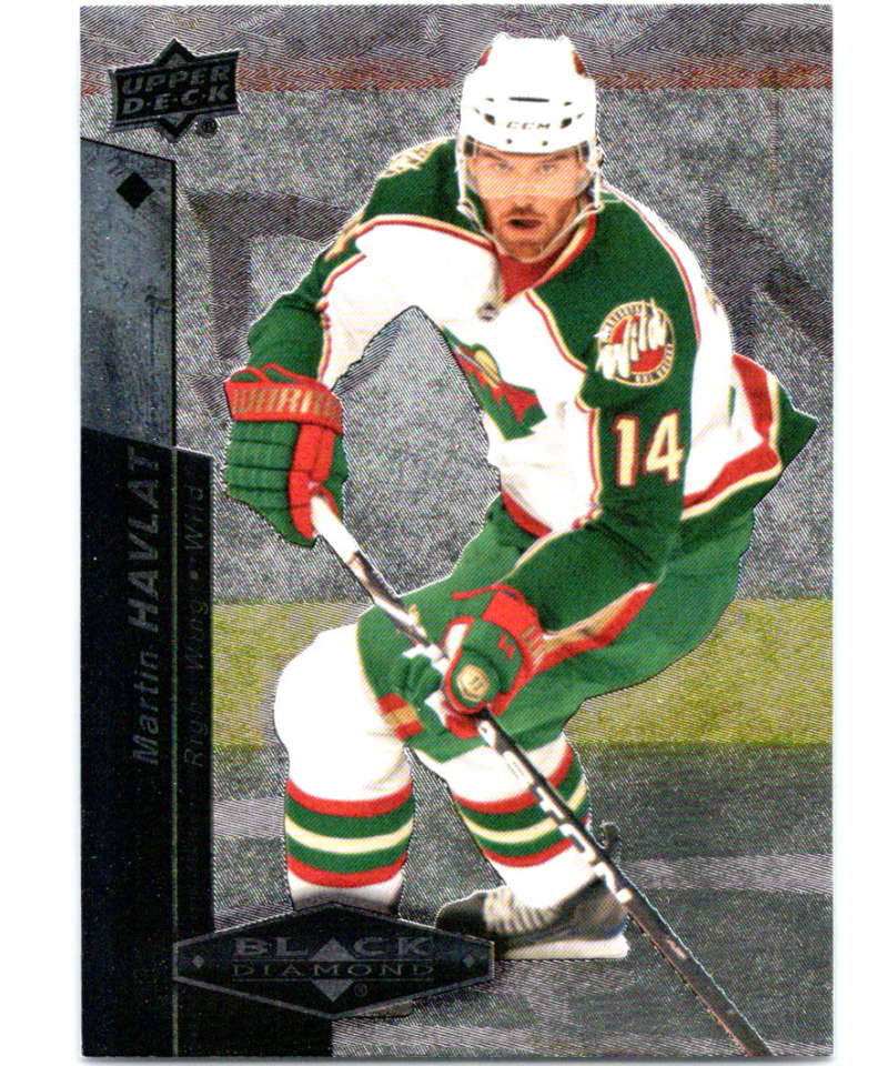 2010-11 Upper Deck Black Diamond #11 Martin Havlat Wild Hockey Image 1