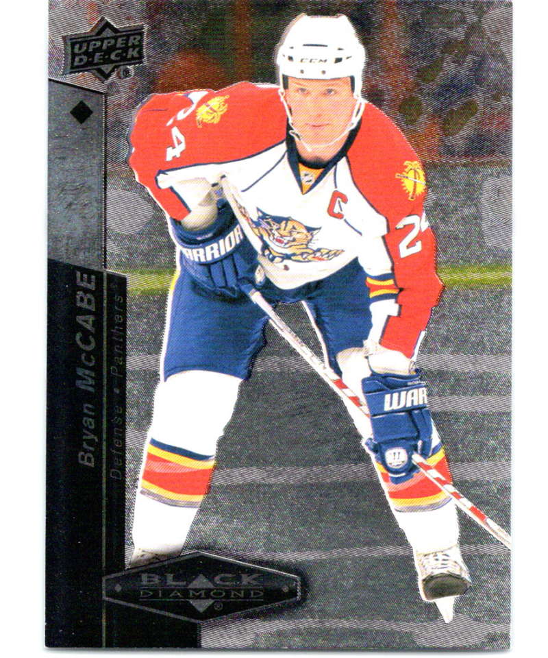 2010-11 Upper Deck Black Diamond #15 Bryan McCabe Panthers Hockey Image 1