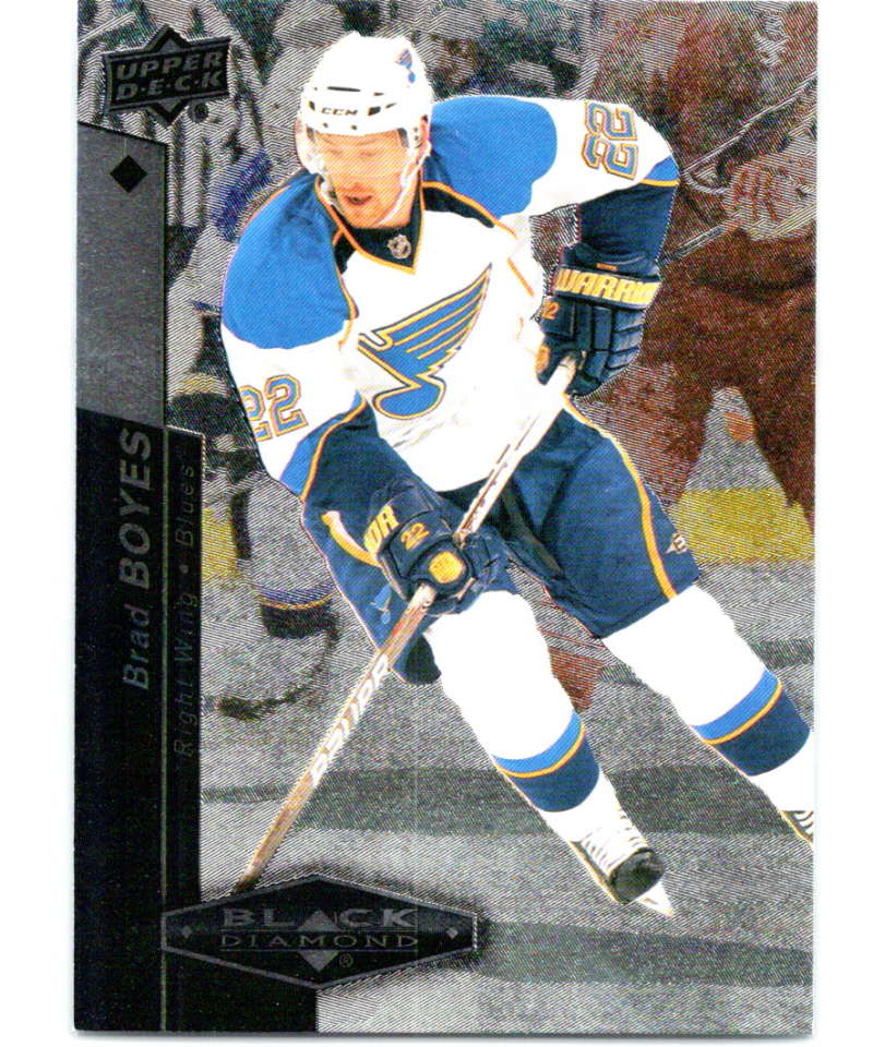 2010-11 Upper Deck Black Diamond #23 Brad Boyes Blues Hockey Image 1