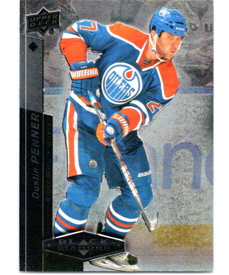 2010-11 Upper Deck Black Diamond #26 Dustin Penner Oilers Hockey Image 1