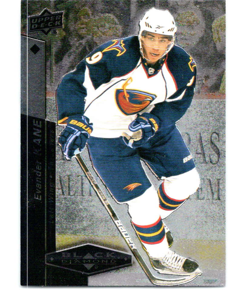 2010-11 Upper Deck Black Diamond #29 Evander Kane Thrashers Hockey Image 1