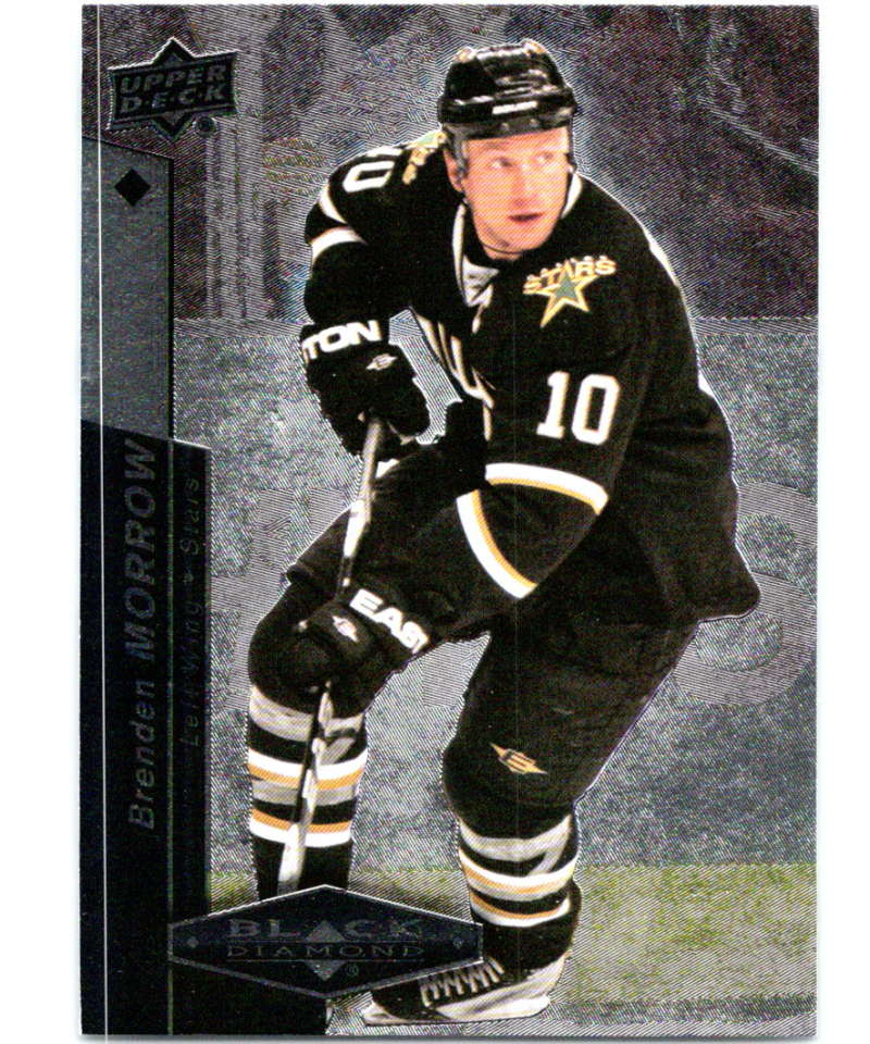 2010-11 Upper Deck Black Diamond #42 Brenden Morrow Stars Hockey Image 1