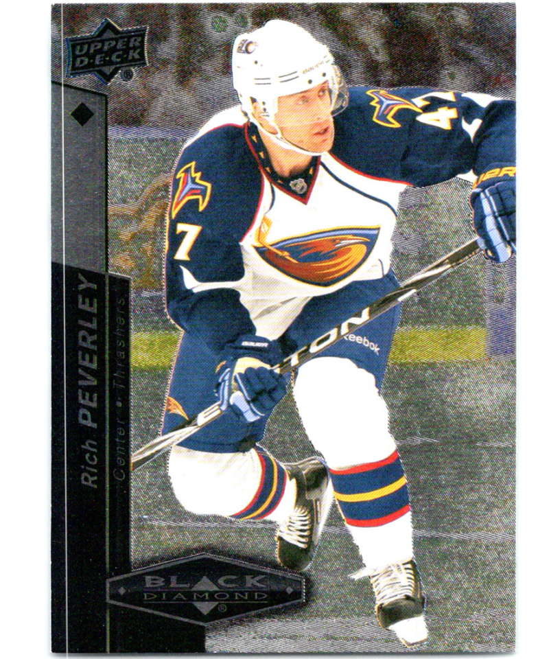 2010-11 Upper Deck Black Diamond #43 Rich Peverley Thrashers Hockey Image 1