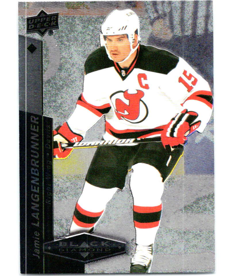 2010-11 Upper Deck Black Diamond #47 Jamie Langenbrunner NJ Devils Hockey Image 1
