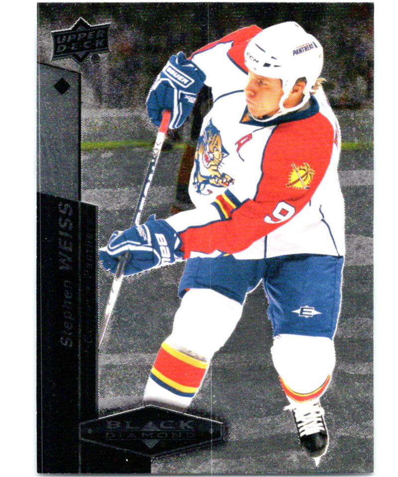 2010-11 Upper Deck Black Diamond #70 Stephen Weiss Panthers Hockey Image 1