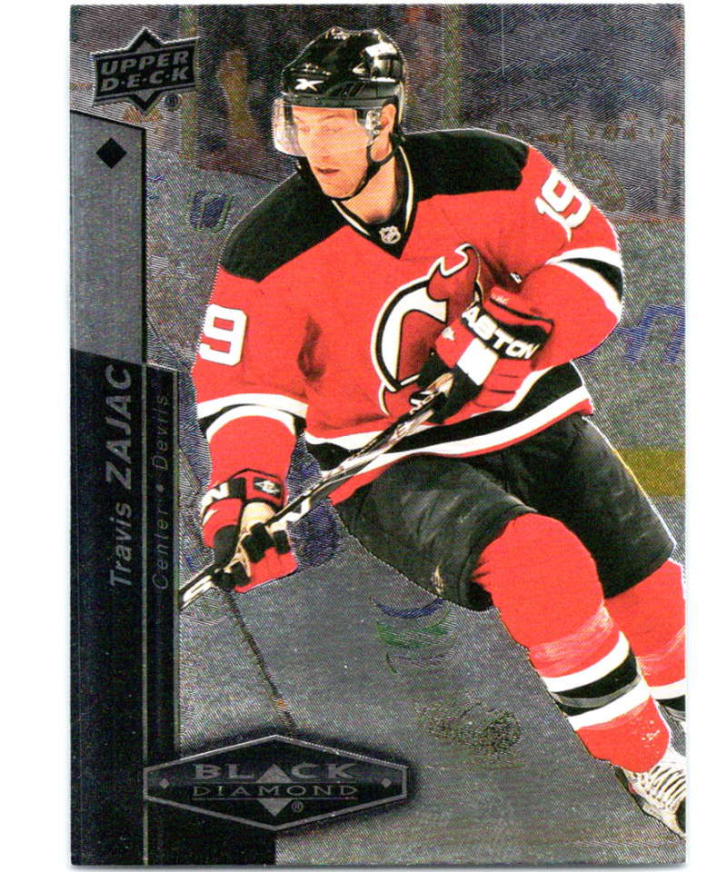 2010-11 Upper Deck Black Diamond #71 Travis Zajac NJ Devils Hockey Image 1