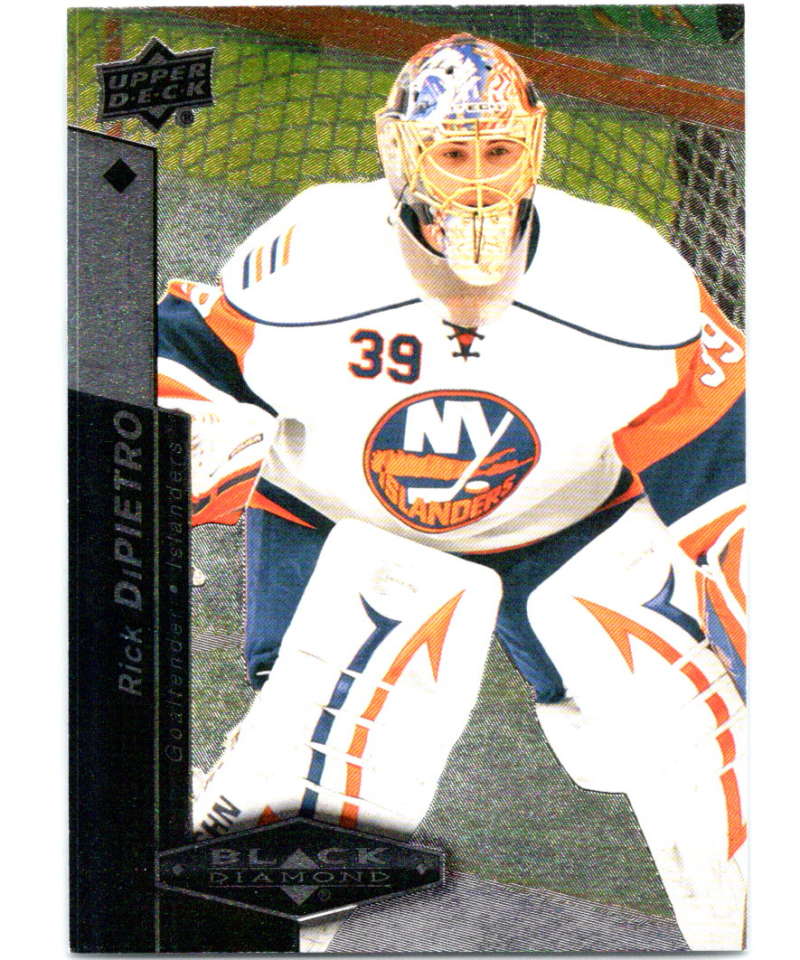 2010-11 Upper Deck Black Diamond #76 Rick DiPietro NY Islanders Hockey Image 1