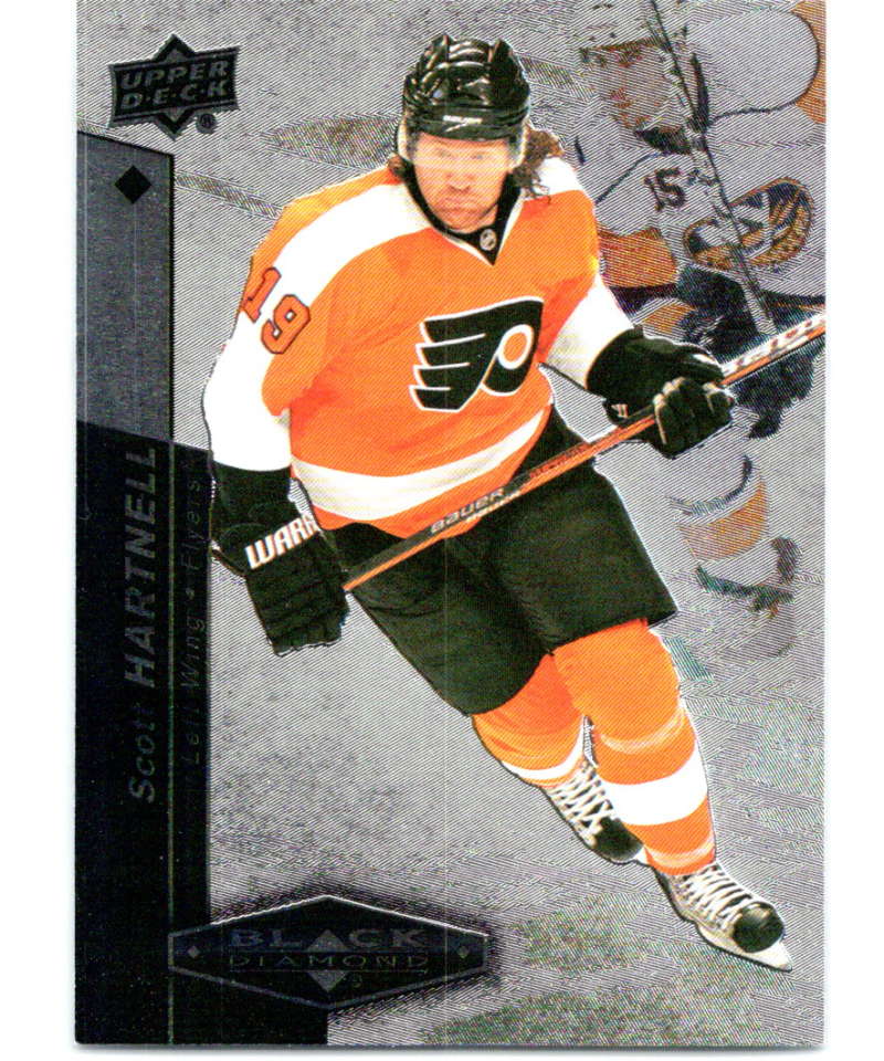 2010-11 Upper Deck Black Diamond #81 Scott Hartnell Flyers Hockey Image 1
