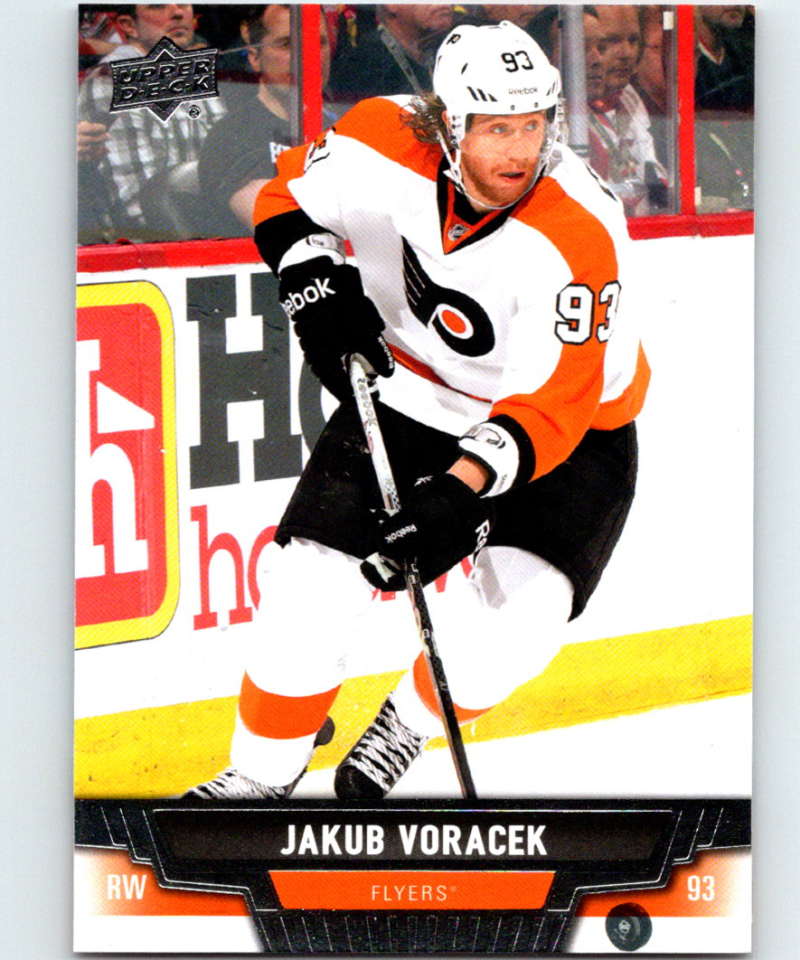 2013-14 Upper Deck #40 Jakub Voracek Flyers NHL Hockey Image 1