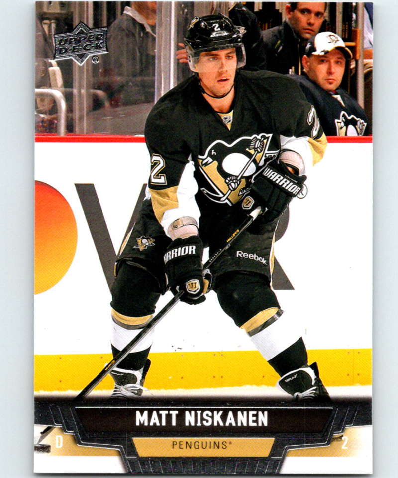 2013-14 Upper Deck #79 Matt Niskanen Penguins NHL Hockey Image 1