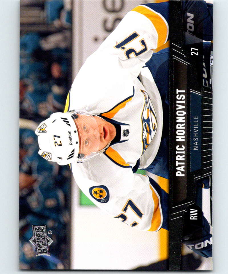 2013-14 Upper Deck #108 Patric Hornqvist Predators NHL Hockey Image 1