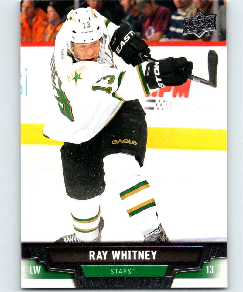2013-14 Upper Deck #137 Ray Whitney Stars NHL Hockey Image 1