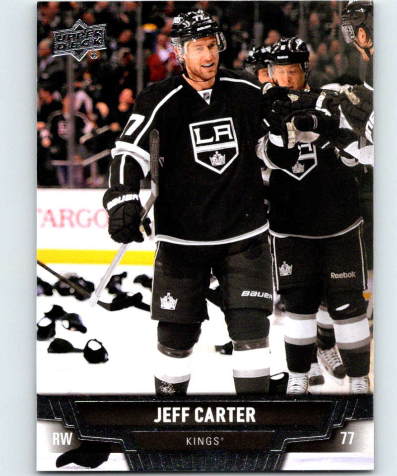2013-14 Upper Deck #180 Jeff Carter Kings NHL Hockey Image 1
