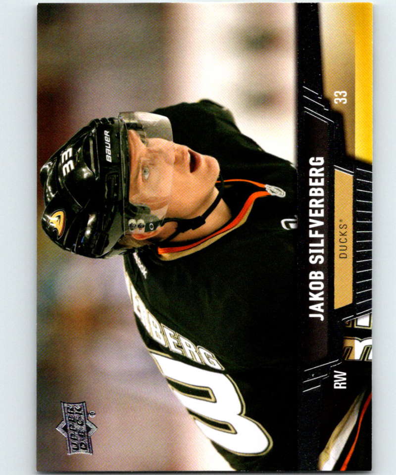 2013-14 Upper Deck #274 Jakob Silfverberg Ducks NHL Hockey Image 1