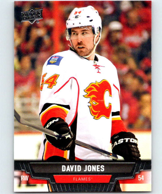 2013-14 Upper Deck #279 David Jones Flames NHL Hockey
