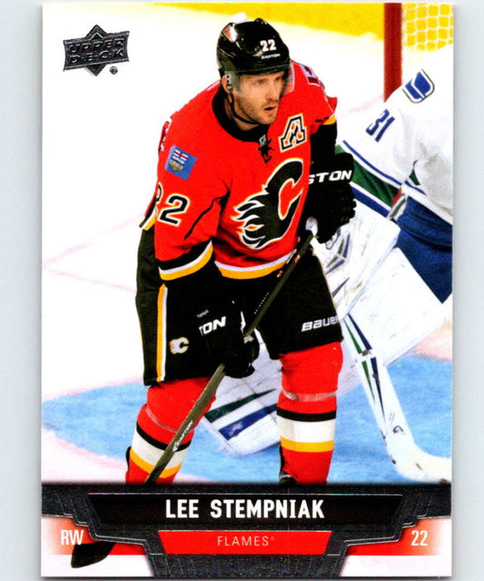 2013-14 Upper Deck #282 Lee Stempniak Flames NHL Hockey