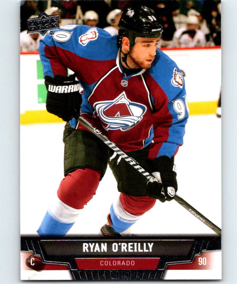 2013-14 Upper Deck #296 Ryan O'Reilly Avalanche NHL Hockey Image 1