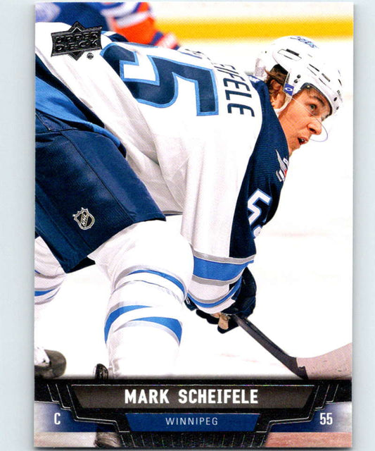 2013-14 Upper Deck #305 Mark Scheifele Winn Jets NHL Hockey