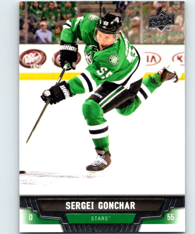 2013-14 Upper Deck #315 Sergei Gonchar Stars NHL Hockey Image 1