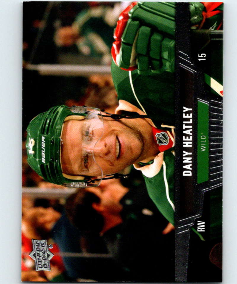 2013-14 Upper Deck #320 Dany Heatley Wild NHL Hockey Image 1