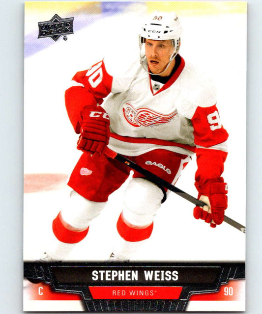 2013-14 Upper Deck #346 Stephen Weiss Red Wings NHL Hockey