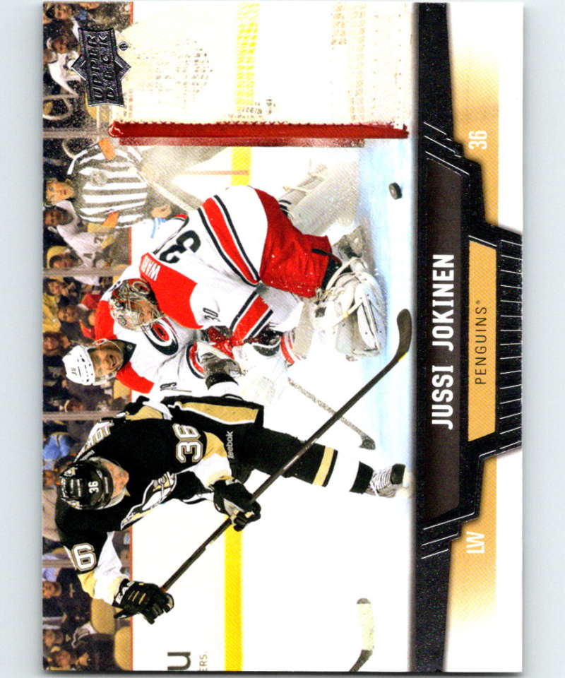 2013-14 Upper Deck #373 Jussi Jokinen Penguins NHL Hockey Image 1
