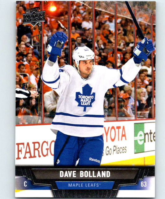 2013-14 Upper Deck #377 Dave Bolland Maple Leafs NHL Hockey