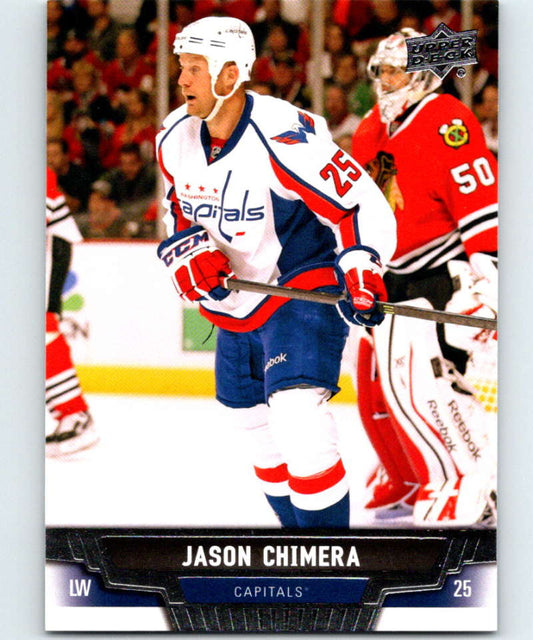 2013-14 Upper Deck #394 Jason Chimera Capitals NHL Hockey