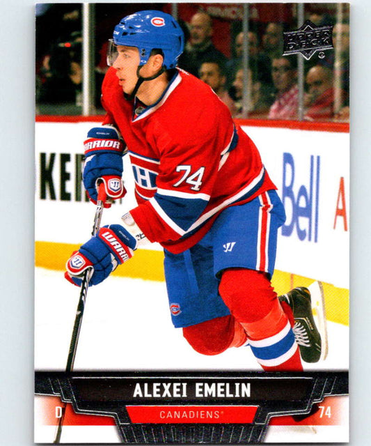 2013-14 Upper Deck #436 Alexei Emelin Canadiens NHL Hockey