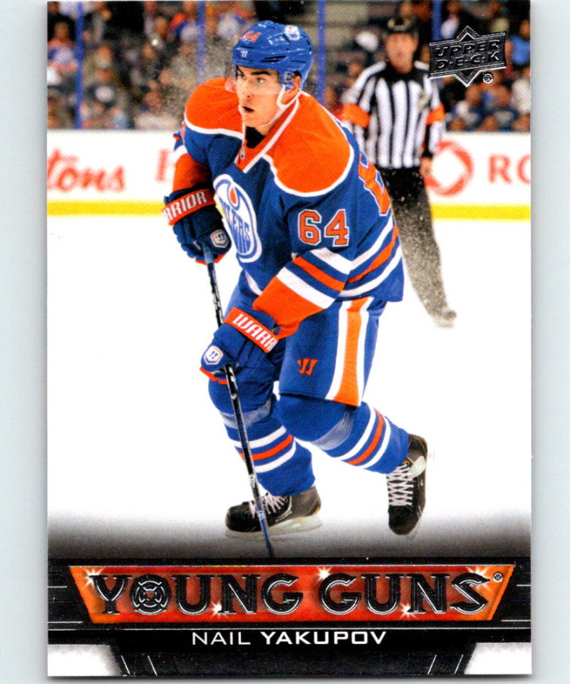2013-14 Upper Deck #241 Nail Yakupov YG MINT Hockey NHL RC Rookie 04044 Image 1