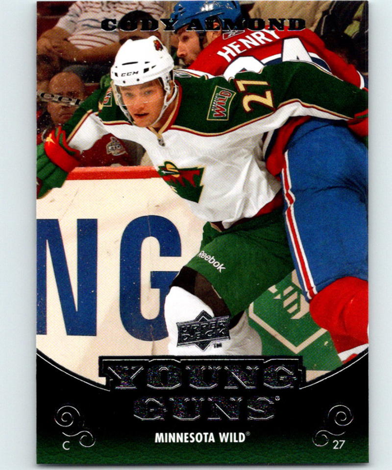2010-11 Upper Deck #226 Cody Almond YG Hockey NHL RC Rookie Wild 04049 Image 1