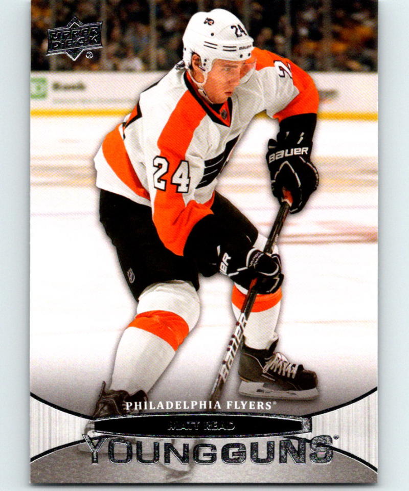 2011-12 Upper Deck #235 Matt Read Young Guns Hockey NHL RC Rookie 04063 Image 1