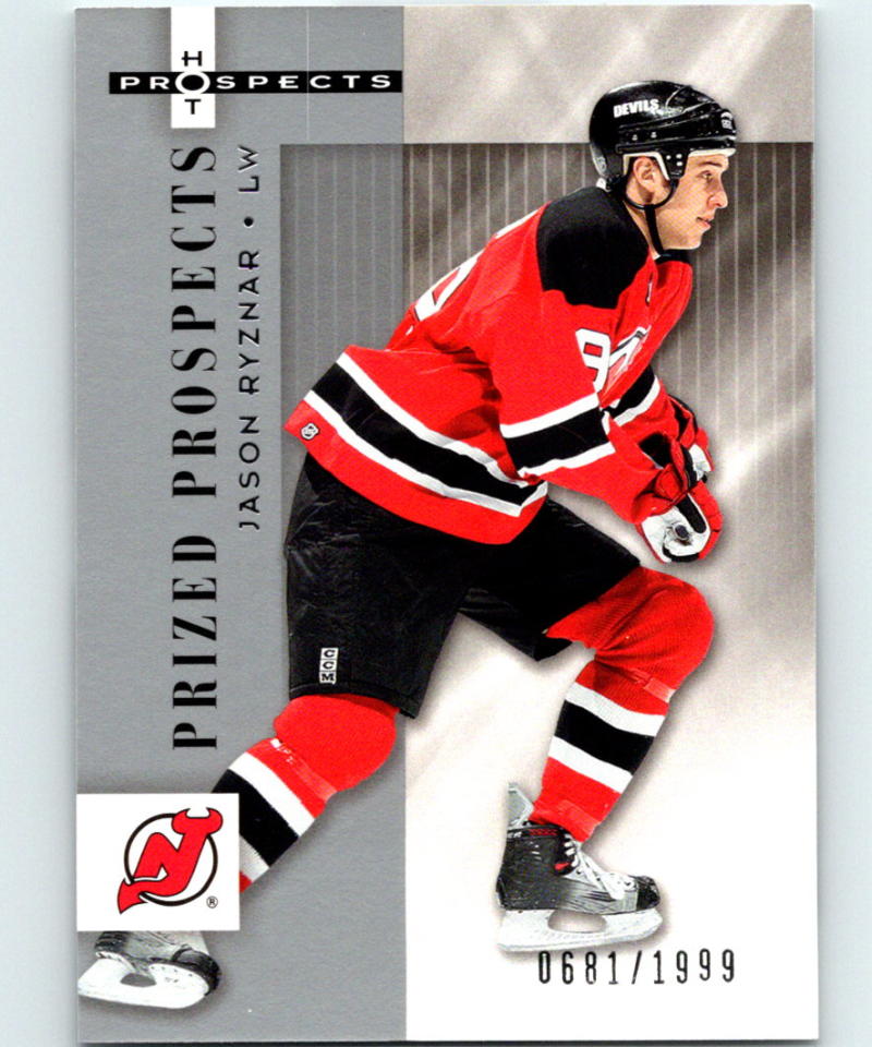 2005-06 Fleer Hot Prospects #148 Jason Ryznar Rookie 681/1999 RC 04095 Image 1