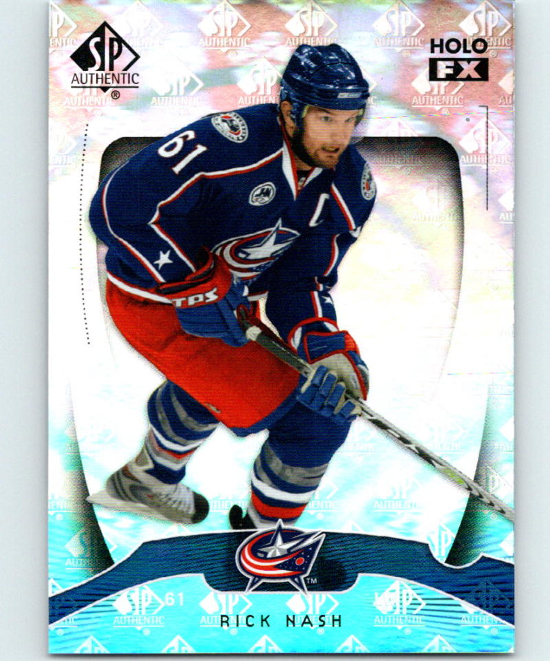 2009-10 SP Authentic Holoview FX #FX31 Rick Nash Hockey NHL 04152 Image 1