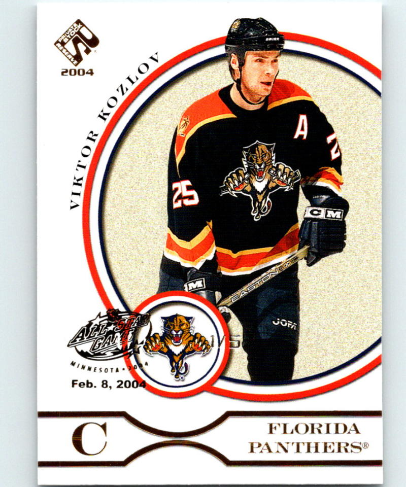 2003-04 Private Stock Reserve All-Star Gala 2004 Viktor Kozlov 1/5 NHL 04160 Image 1