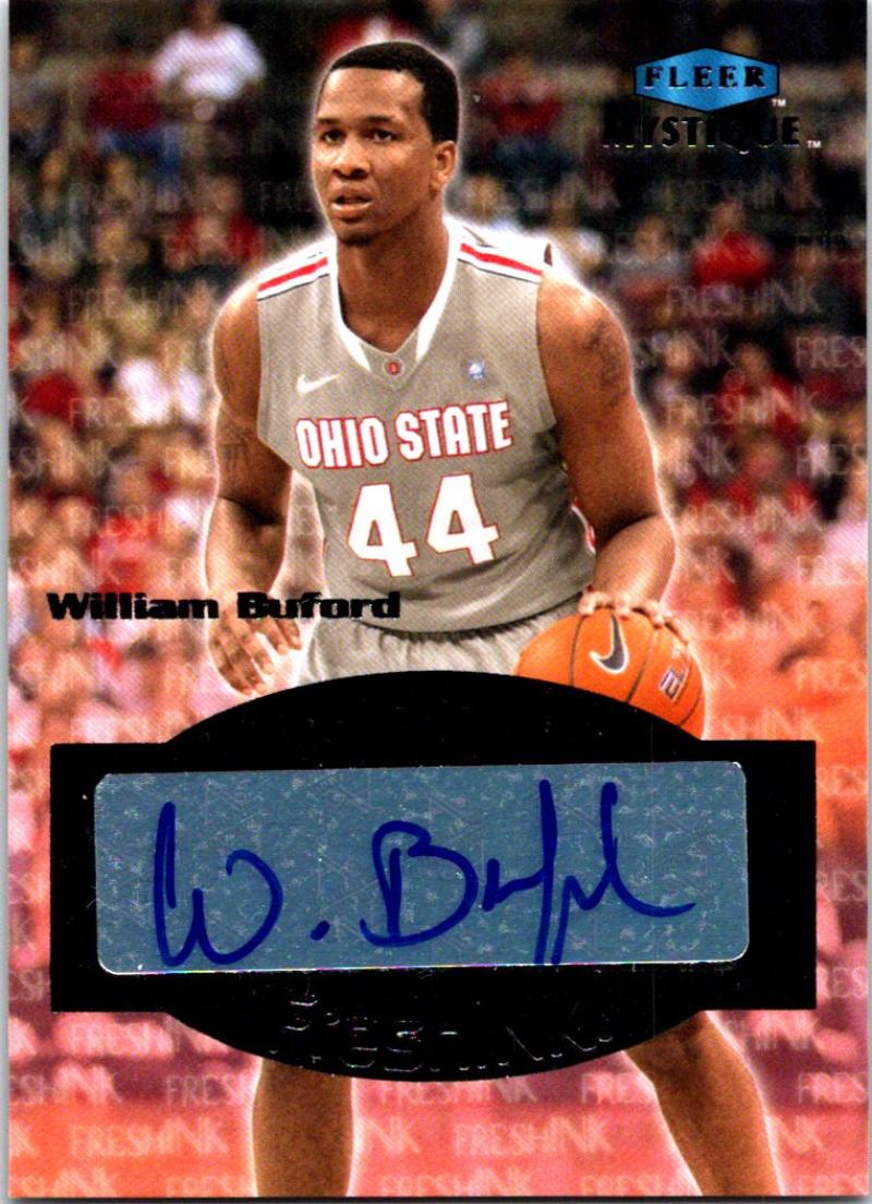 2012-13 Upper Deck Fleer Retro 99-00 Mystique Ink William Buford Auto 04213 Image 1
