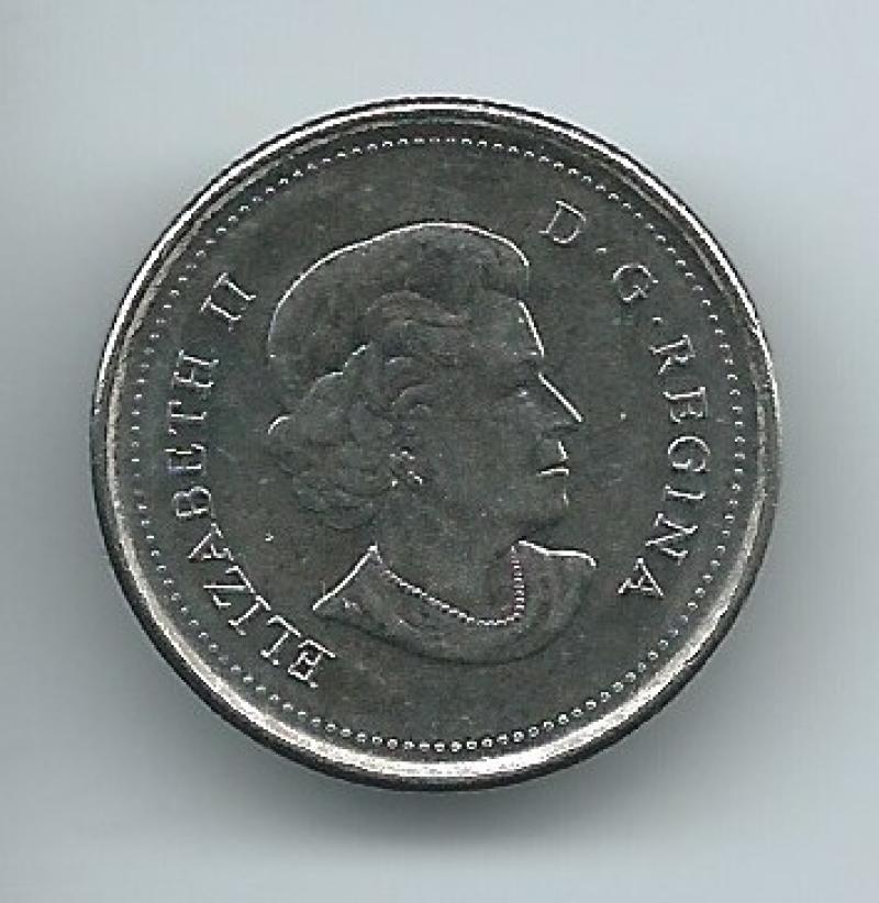 (HCW) 2011 Canadian 25 Cent Quarter Coin Canada - Orca Whale *8028