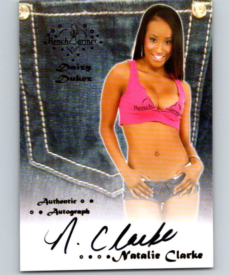 (HCW) 2011 Bench Warmer Daizy Dukez Natalie Clarke Autograph 04291