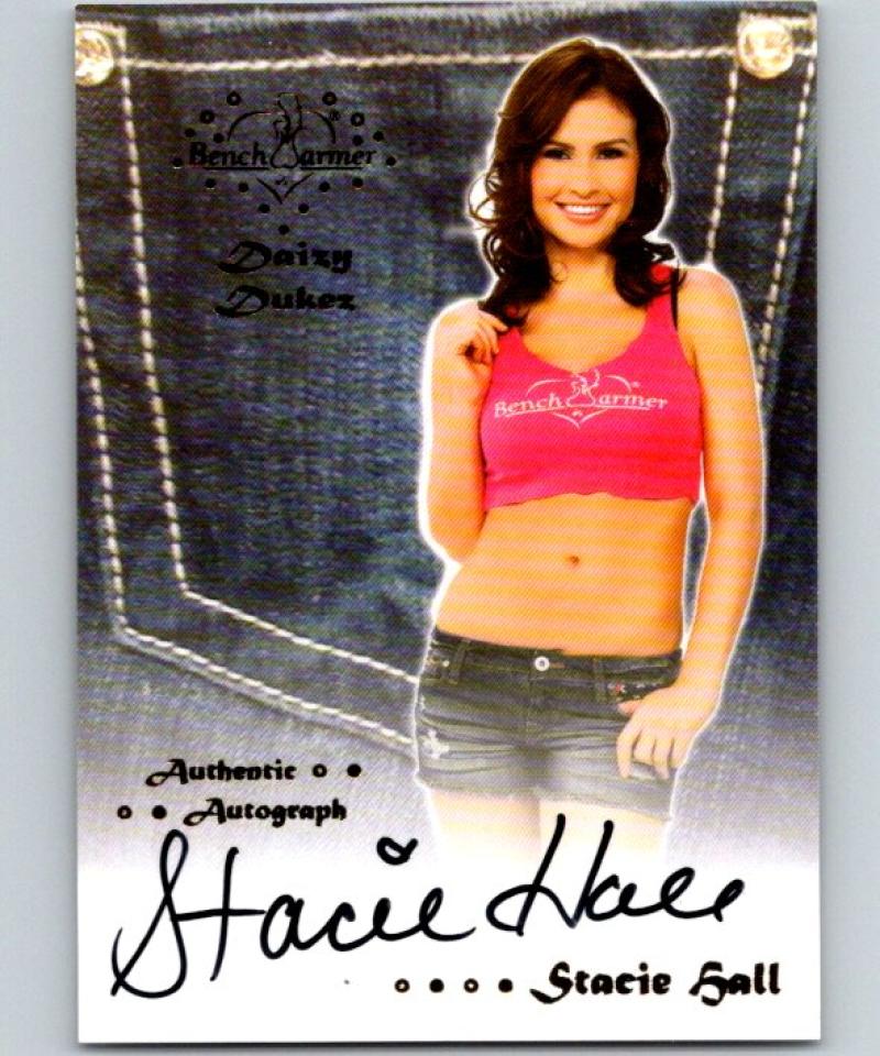 (HCW) 2011 Bench Warmer Daizy Dukez Stacie Hall Autograph 04294