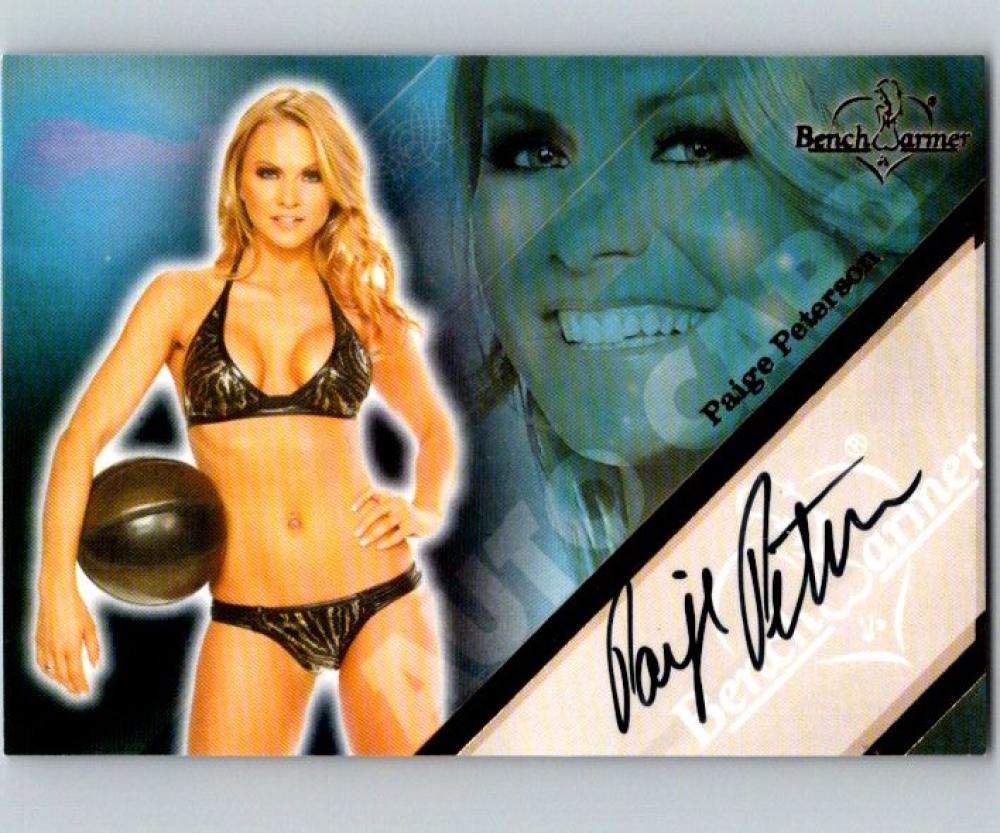 (HCW) 2011 Bench Warmer Limited Paige Peterson Autograph 04310