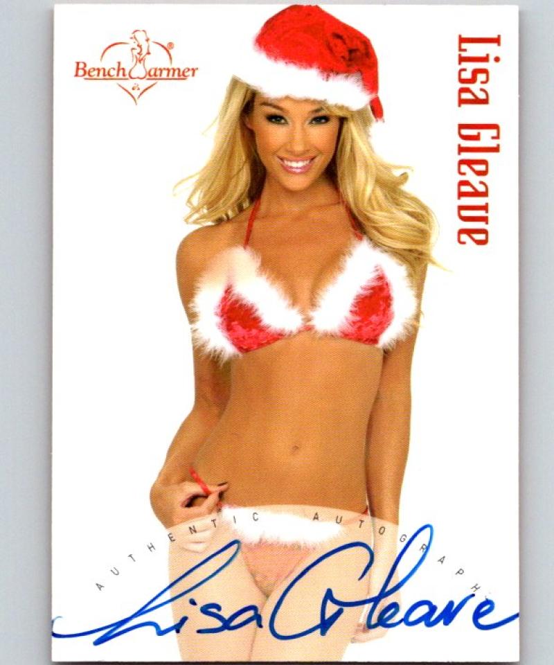 (HCW) 2004 Bench Warmer Holiday Lisa Gleave Autograph 04320