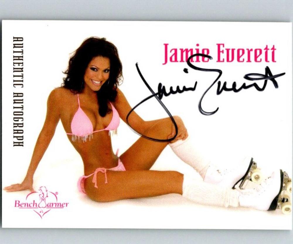 (HCW) 2003 Bench Warmer Jamie Everett Authentic Autograph 04325